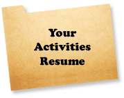 Activities Resume